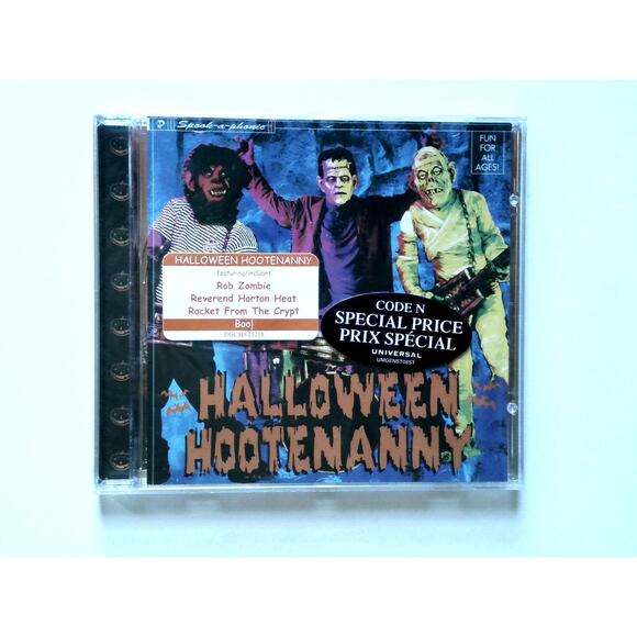Halloween Hootenanny CD 1998 Rob Zombie Various Rock Horror Universal New Sealed